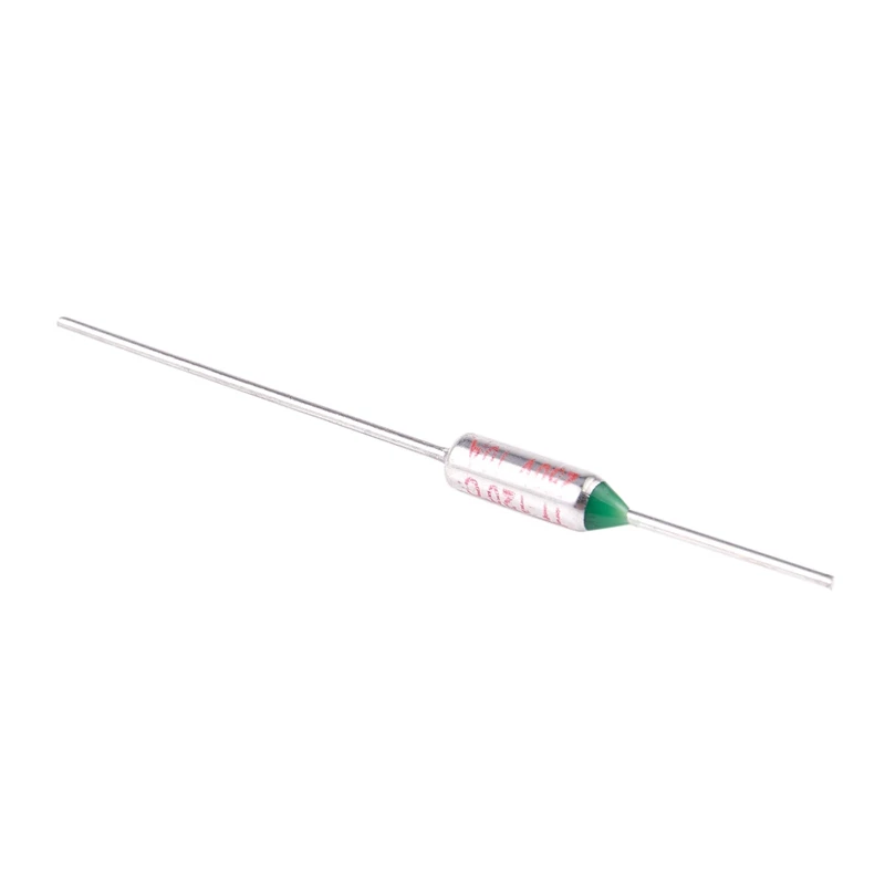 10 Pcs 250V 10A TF 120 Degree Celsius Cutoffs Temperature Thermal Fuse
