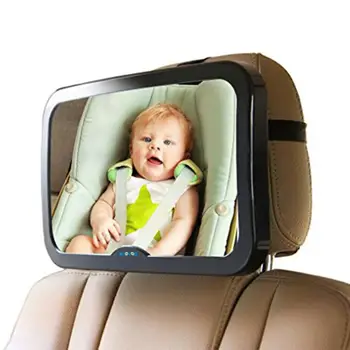 

Baby Car Rearview Mirror Safety Car Rearview Mirror Suitable For Baby Rearview Mirror Wide Crystal Clear Field Of Vision
