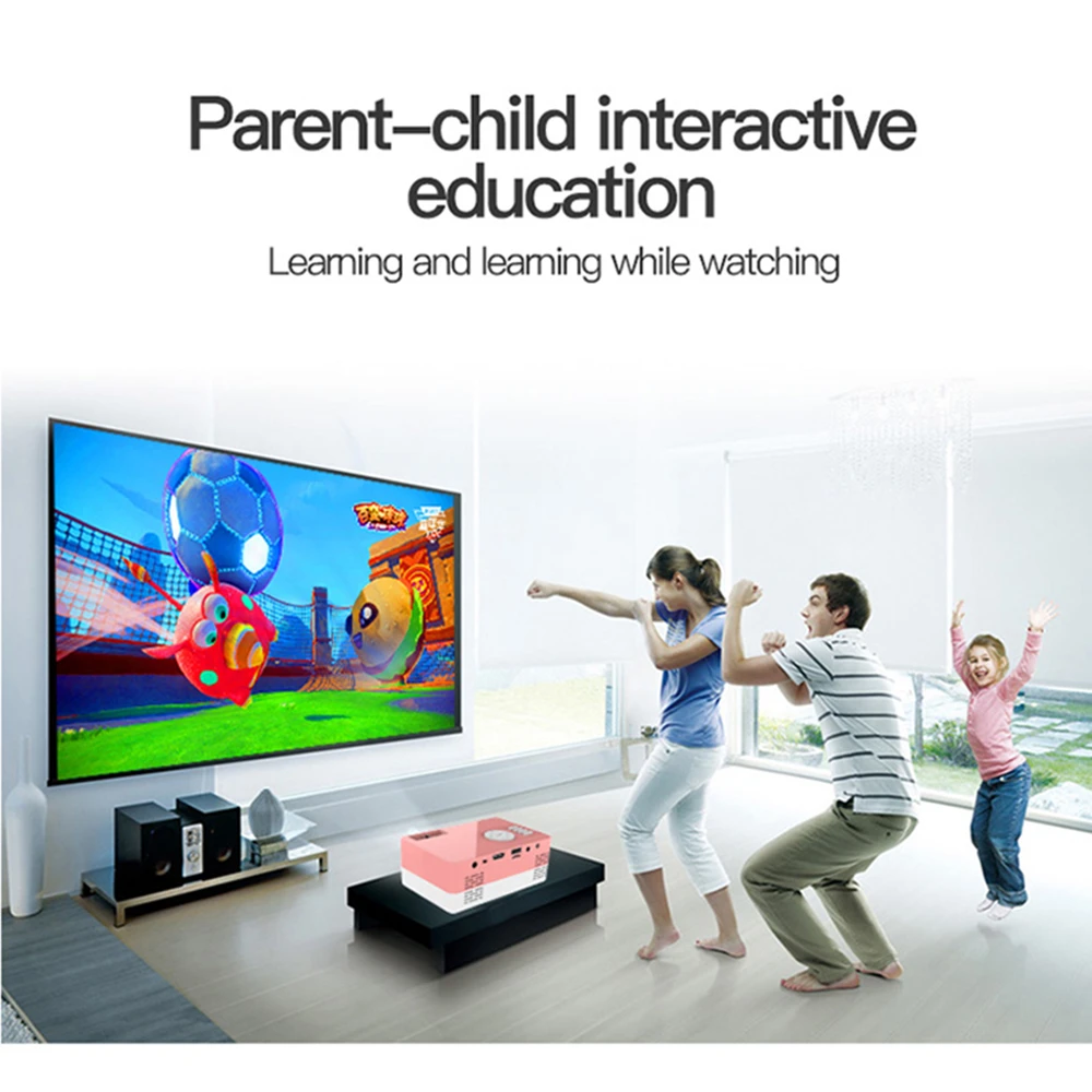 Светодиодный мини проектор LEJIADA J16 домашняя поддержка 1080P full HD HDMI USB аудио