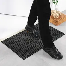 Дверях руб соскабливания грязи песком Противоскользящий коврик ПВХ экологически чистый коврик Ванная комната коврик нескользящий абсорбирующий коврик 75*45 см