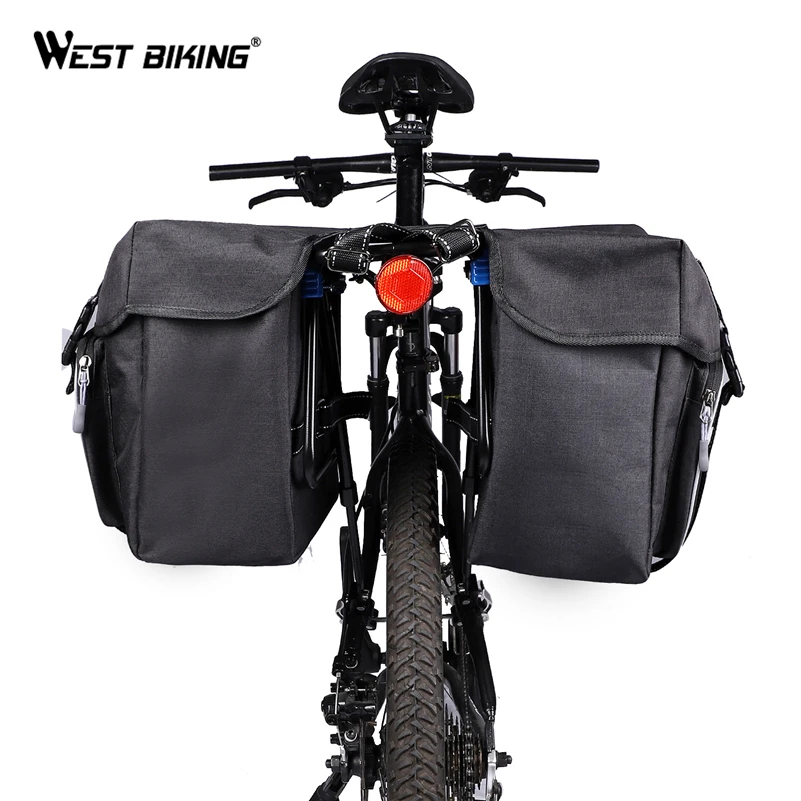 Западные велосипедные сумки велосипедная корзина большой емкости багажная корзина для переноски заднее сиденье багажник сумки аксессуары для велосипедов и горных велосипедов