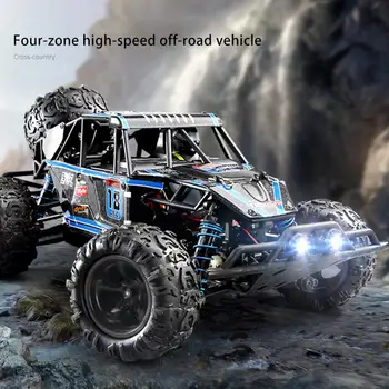 

1:18 Full-scale 2.4G Four-wheel Drive High-speed Off-road Vehicle Climbing Sports Car Electric Remote Control Car