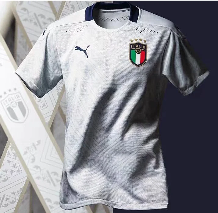 Италия Футбольная Джерси 19 20 Италия 3rd uropean Cup сборная Италии BONUCCI IMMOBILE INSIGNE Third football Jersey
