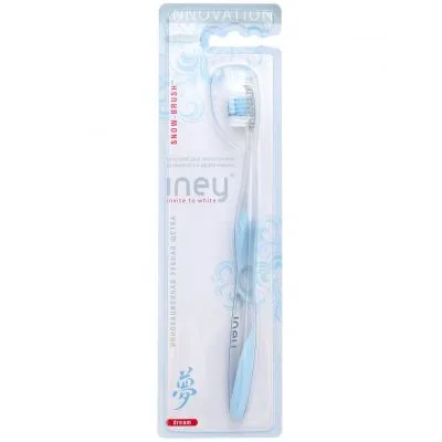 Зубная щетка средняя жесткость «Snow-Brush Dream» Iney, 1 шт