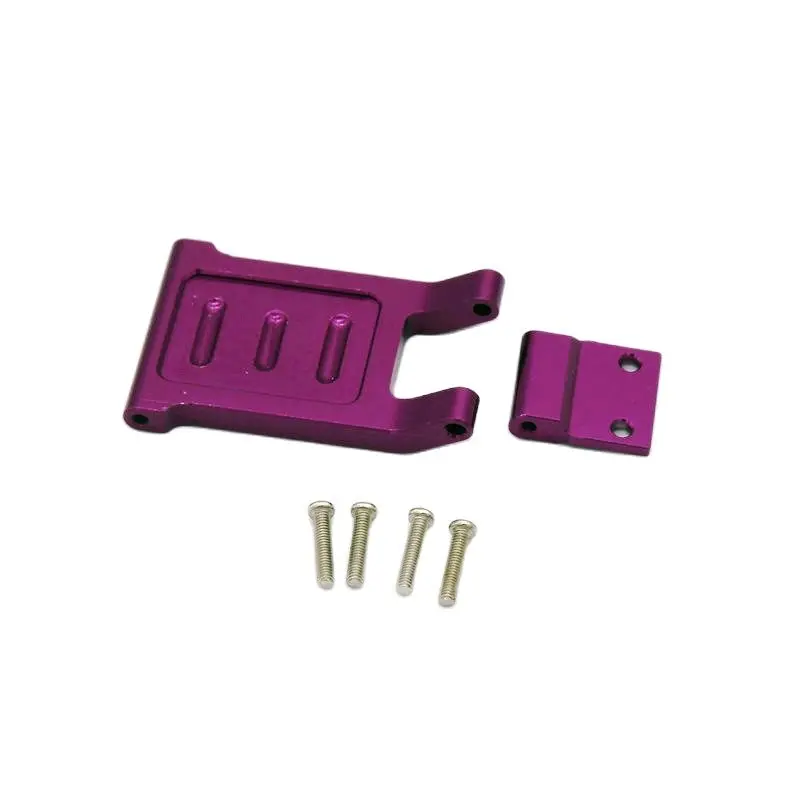 WLtoys 124016 124018 1/12 RC model remote control car metal upgrade accessories rear bumper LC RACING EMB-DTH 5