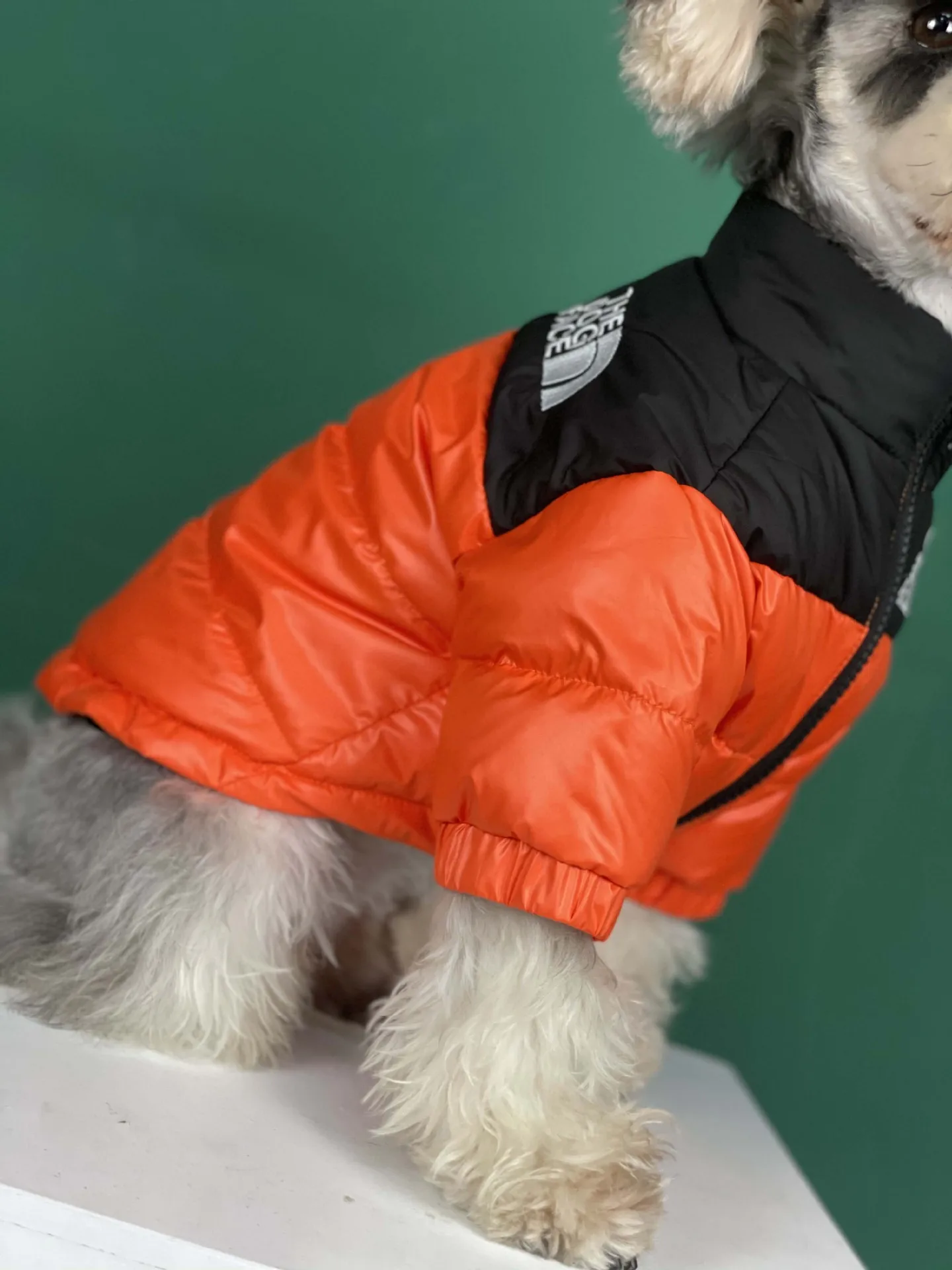 The Dog Face Winter Pet Dog Down Jacket Clothes Warm Thick Stitching