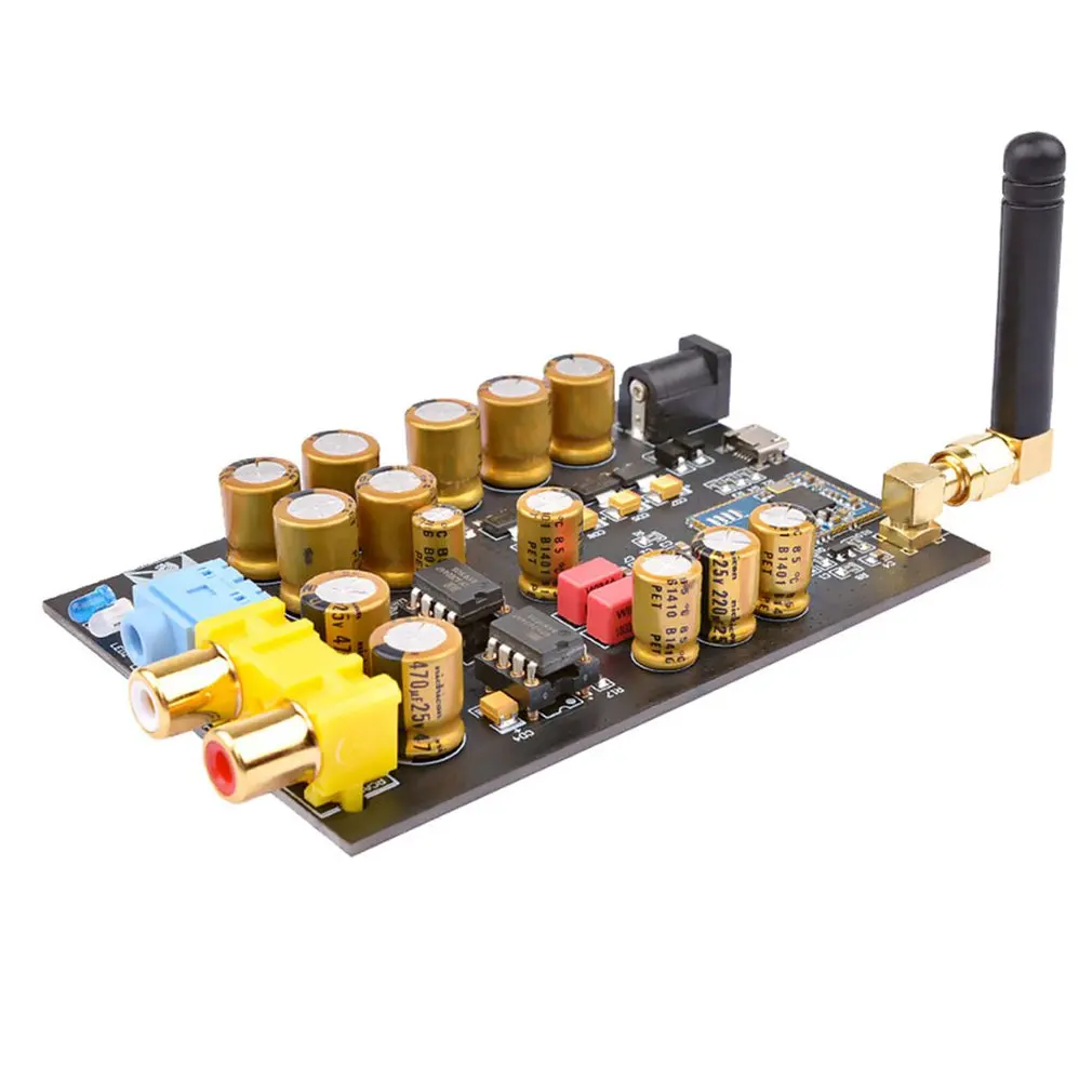 Прочная аудиокарта Aptx декодирование Hd 24 бит Csr8675 беспроводной Pcm5102 I2S аудио ЦАП модуль с антенной