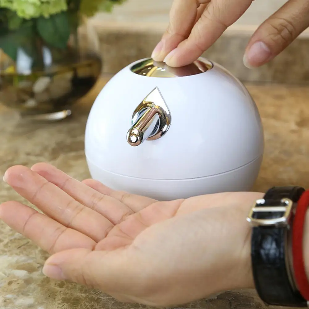 

Spherical Soap Dispenser Lotion Sanitizer Dispenser Bottle with Rust Proof Stainless Steel Pump for Kitchen Bathroom Accessory C