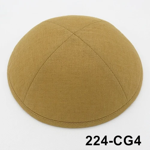 Kippot Kippa Linen-4 Kippah Kipa19cm SkulliesYarmulkeBeanies иудейские шляпки