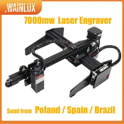 Wainlux JL4 – graveur Laser de bureau USB 20W 7W, Machine pour bricolage, imprimante de logos et marques, découpeur CNC, gamme de gravure 