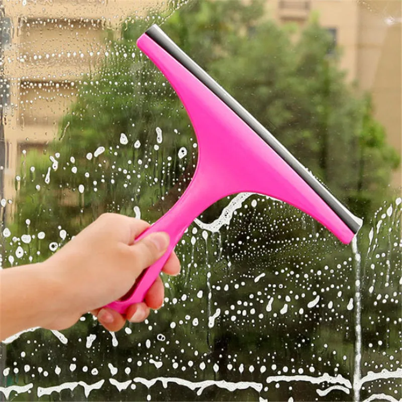 

1PC Simple Window Cleaner Wiper Cleaner Household Cleaning Handle Brush Window Brushes Tools Car Glass Cleaning Supplies