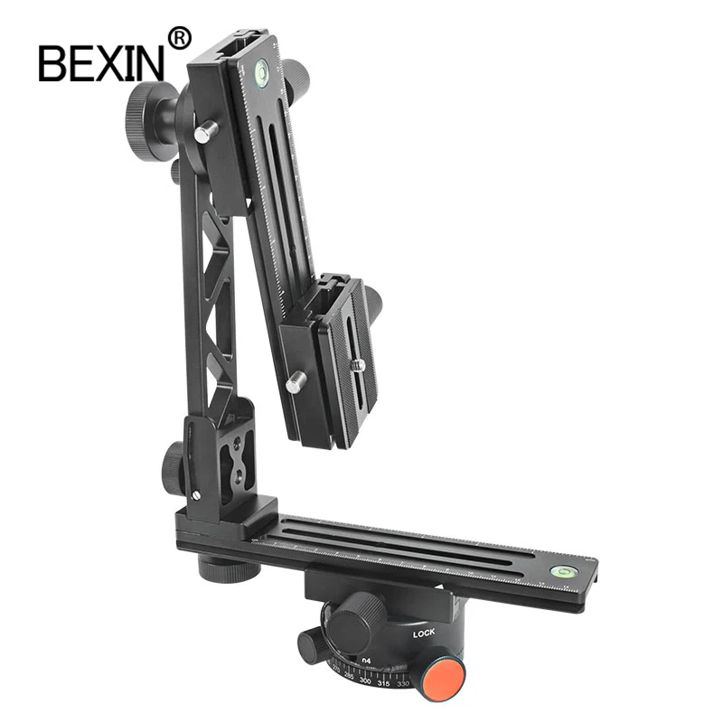 PH720A tripod head with node index plate 360 degree rotating panorama head profession night sky shooting adapter for dslr camera