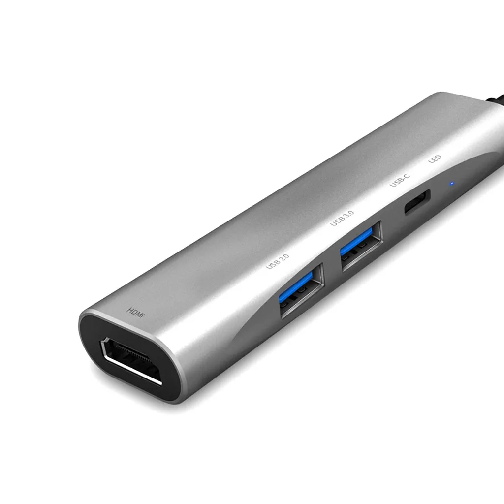 Usb type C к HDMI цифровой AV многопортовый концентратор USB3.1 адаптер PD зарядное устройство для ПК многопортовый адаптер для смартфона для MacBook