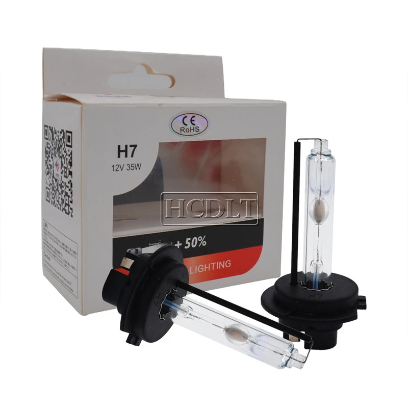 HCDLT Xenon H7 H1 H11 9005 9006 D2H HID Conversion Kit AC 55W DLT F5T Ballast Reactor & 35W Yeaky Xenon Lamp 4500K 5500K 6500K (2)