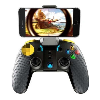 

Wireless Bluetooth Gamepad For iPhone Samsung Xiaomi Game Controller Bluetooth Game Joystick Gamepad With Phone Holder For Phone