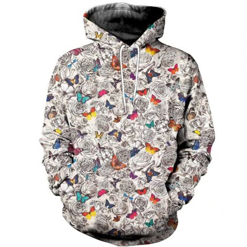 

Tessffel New Fashion Animal Butterfly Colorful Casual Tracksuit 3D full Print Hoodie/Sweatshirt/Jacket/shirts Mens Womens S-12