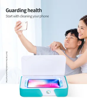 

Portable UV Sterilizer Cabinet Phone Disinfectant UV Cleaner Mobile Double Ultraviolet Disinfection Lamp Mini sterilization Box
