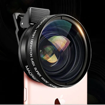 

Universal Clip HD 37MM 0.45x Super Wide Angle 12.5x Macro Camera Lens for Sony Xperia PRO 1 II 5 1 10 10 Plus XZ Z5 Z3+ Z3 Z2 Z1