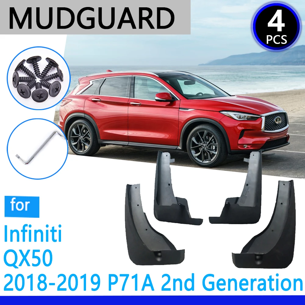Брызговики подходят для Infiniti QX50 P71A 2018 2019 2020 автомобильные аксессуары брызговик