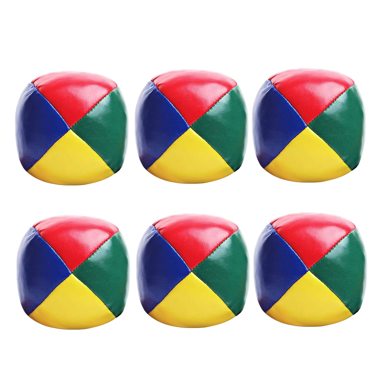 6PCS Set Professional Juggling Ball Acrobatics Toss Ball Educational Toy Children Fun Sports Pu Soft Juggling Ball Stage Toys