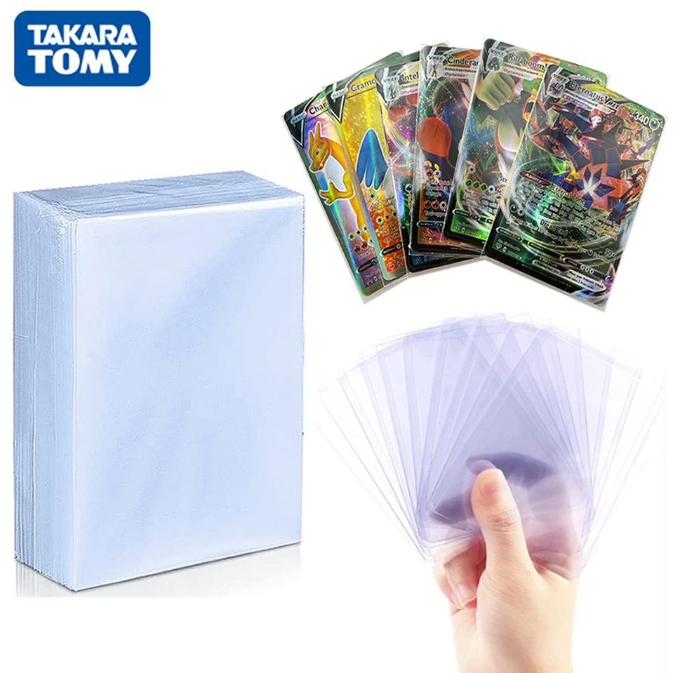 Set Pokemon Card Sleeves Hard Cards Slab Grade Stands Star Protector Case  Acrylic Plastic Clear Game