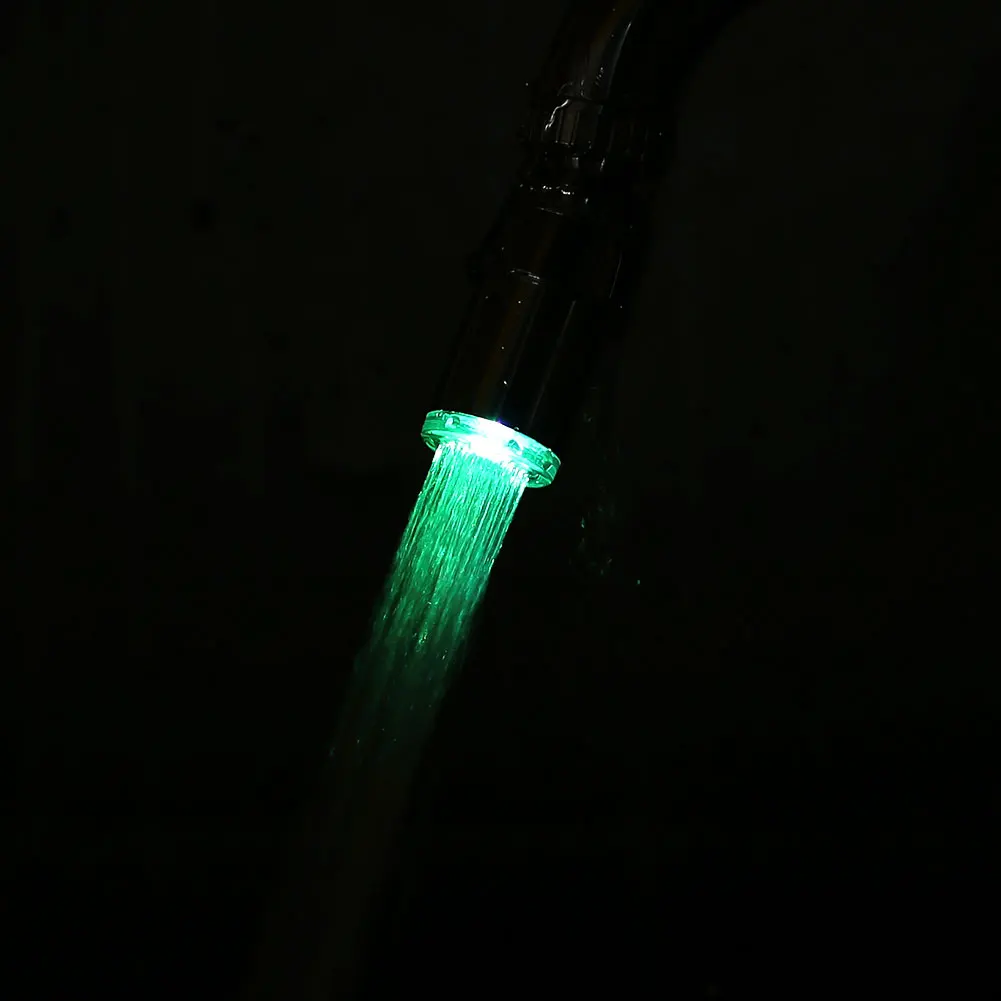 Свет светодиодный ночник кран датчики кран Температура воды поток