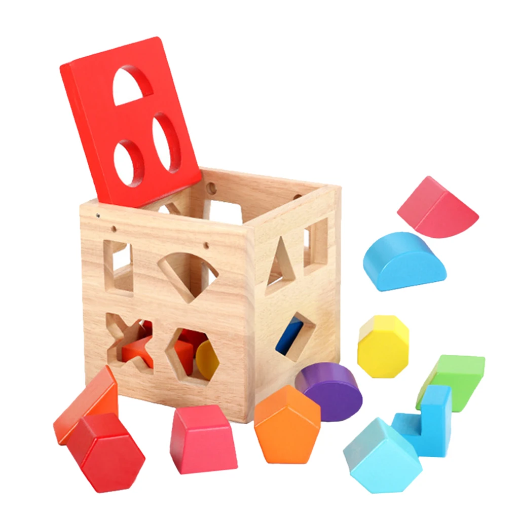 Shape Sorter - Perfect Wooden Toys for 1 2 3 Year Olds – Quality Montessori Toddler Toys
