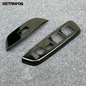 

For Mitsubishi ekx 2020 Front Door Window Lift Switch Cover Molding Trim Inside Armrest Frame Interior Accessories Car Styling