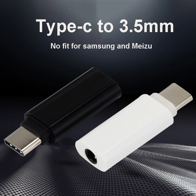 Type-C to 3.5mm Jack adapter Earphone Audio Converter Cable Type USB C to 3.5 mm Headphone Aux Cable for Huawei P20 Pro Mate 30