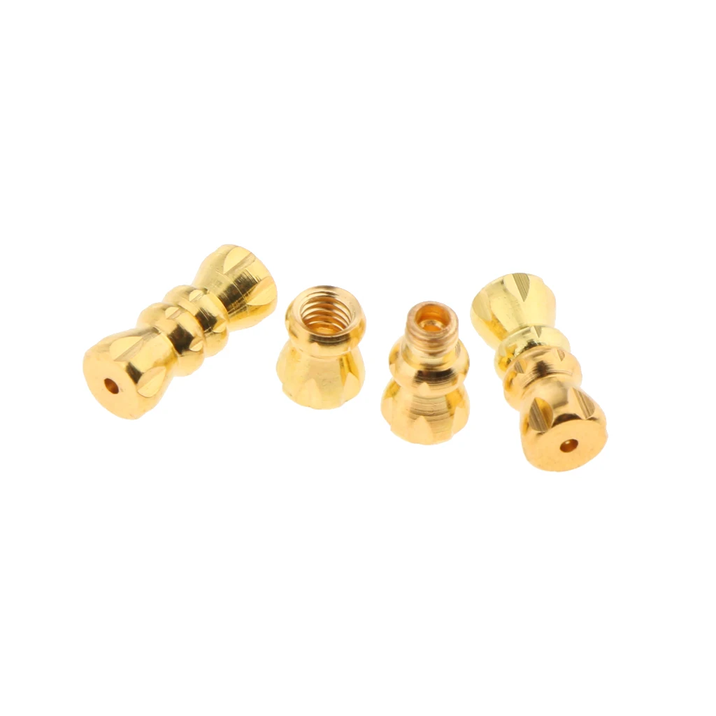 20pcs Gold Metal Screw Clasps Barrel Buckle DIY Jewelry Findings Connectors