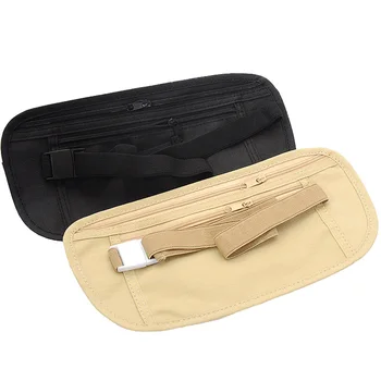 

Woman Men Running Waist Pouch Belt Sport Belt Mobile Phone Travel Pack Business Portable Bag Card Paperwork Pocket