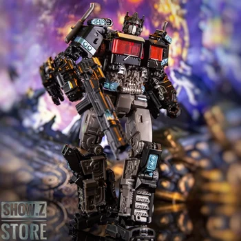 

[Show.Z Store] Aoyi Mech H6001-4B Sai Star Commander Nemesis OP Transformation Action Figure Black Mamba BMB