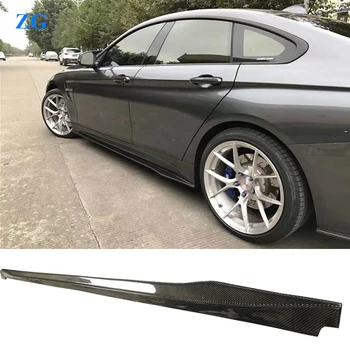 

For BMW 4-series F32 F33 F36 special Double-sided carbon fiber side skirts