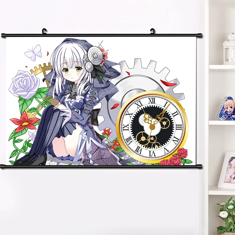 Anime Clockwork Planet RyuZU Marie AnchoR Cute Wall Scroll Poster