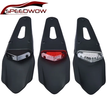 

SPEEDWOW Motorcycle LED Tail Light Rear Fender Brake Stop For KTM XR250 XR400 XR650 WR250F WR450F CRF250X CRF450X CRF