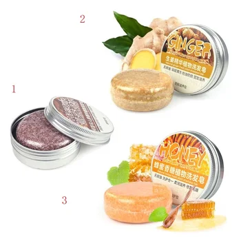

New Essence Hair Darkening Shampoo Bar Soap Natural Organic Mild Formula Hair Shampoo Gray Hair Reverse Hair Cleansing
