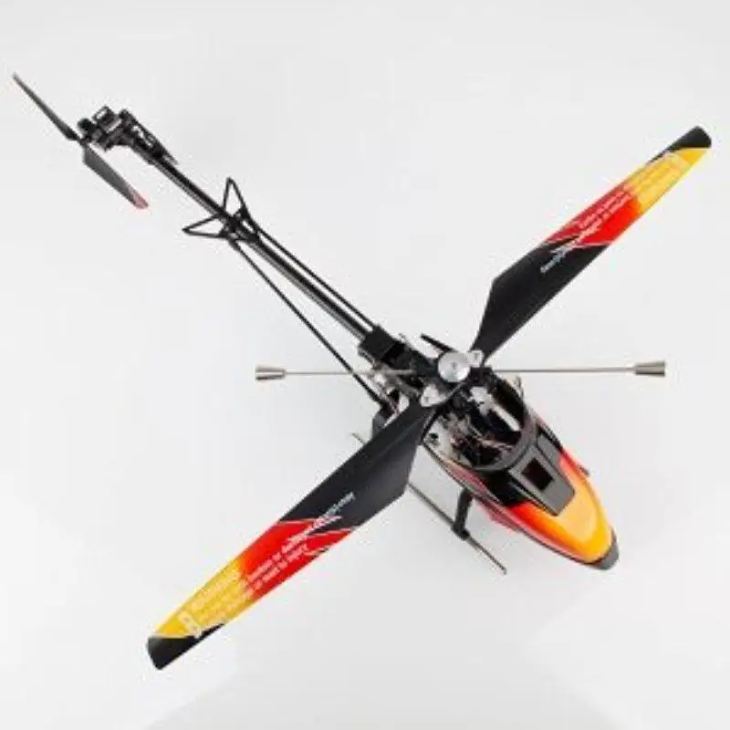 Wltoys V913 4 канальный одним лезвием 2,4 приемник и передатчик для света дистанционного Управление вертолет красный RTF