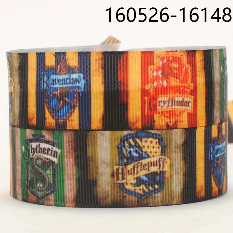Новое поступление 50 ярдов образец мультяшного принта grosgrain лента DIY Бесплатная