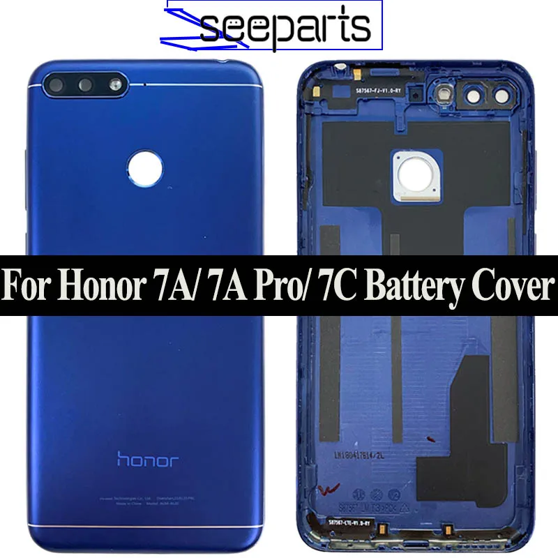 Оригинальный чехол для Huawei Honor 7A Pro Aum-l29 7C Aum-L41 задняя крышка батарейного отсека