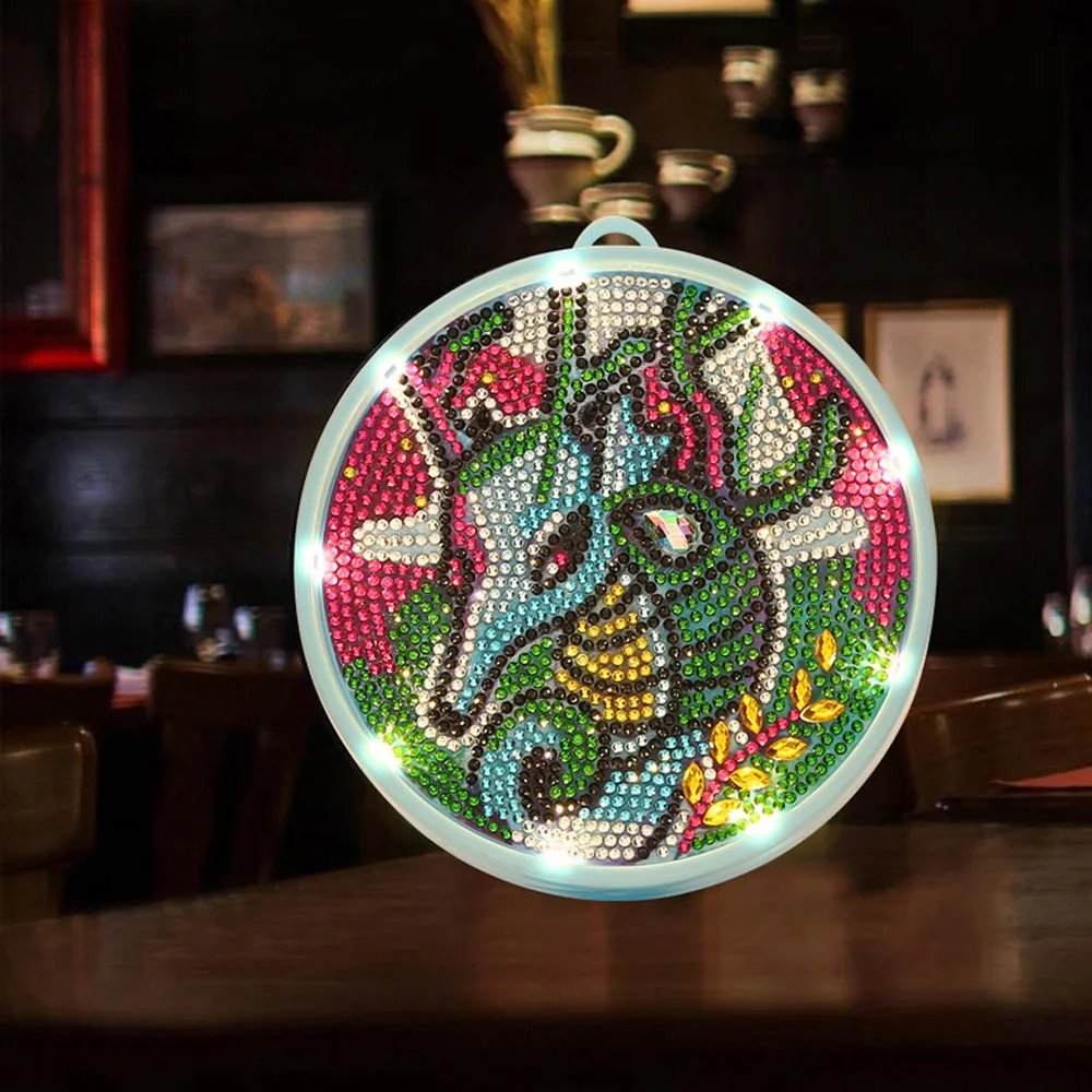 Алмазная живопись сделай сам лампа креативные праздничные Роскошные