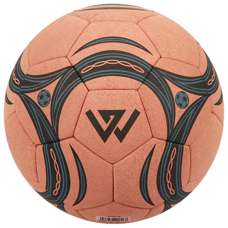 CEOSSWAY Стандартный № 5 профессиональный футбольный мяч приспособления для футбола флис кожа из микрофибры Одежда для взрослых тренировочный мяч для игры - Цвет: Коричневый