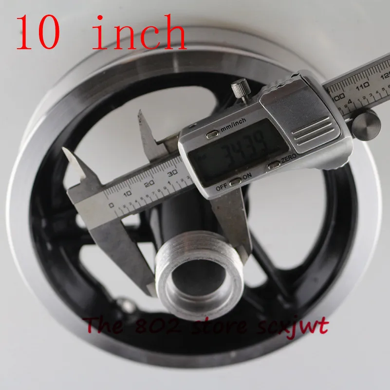 Качественный 10-дюймовый электрический скутер концентратор 10x2 10x2,125 10x2,50 10x2,25 обод шины 10 дюймов обод из алюминиевого сплава мотоцикл часть