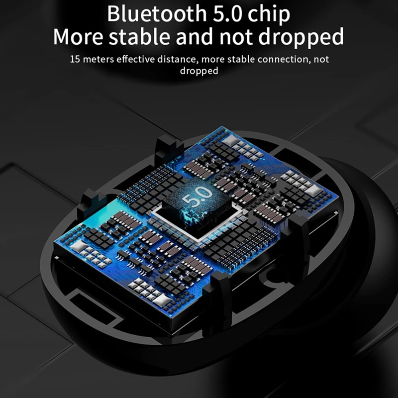 TWS беспроводная Bluetooth гарнитура M3 стерео HiFi спортивная водонепроницаемая 5 0