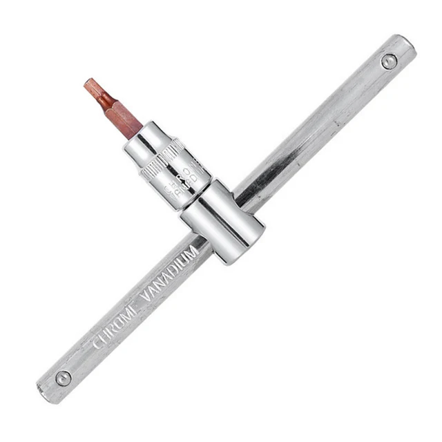 US $5.89 4Mm T Type Roller Skates Tool Inner Hexagon Spanner Wrench For Inline Skate Shoes Tools Silver