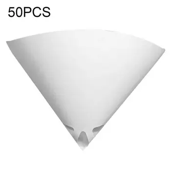 

50PCS Paper Paint Strainers Paper Paint Conical Strainers Mesh Filter Cone Strainer Paint Funnel Tool