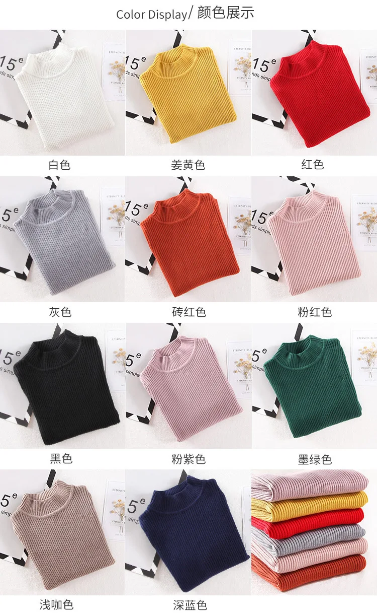 Свитер для девочек; коллекция года; осенняя одежда; стиль; Детский Повседневный пуловер в Корейском стиле; вязаная рубашка; универсальная Детская рубашка для студентов