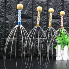 Массажер-осьминог массажер для тела осьминог для головы и шеи оборудование для снятия стресса Расслабление для массажа облегчает облегчение боли уход за головой