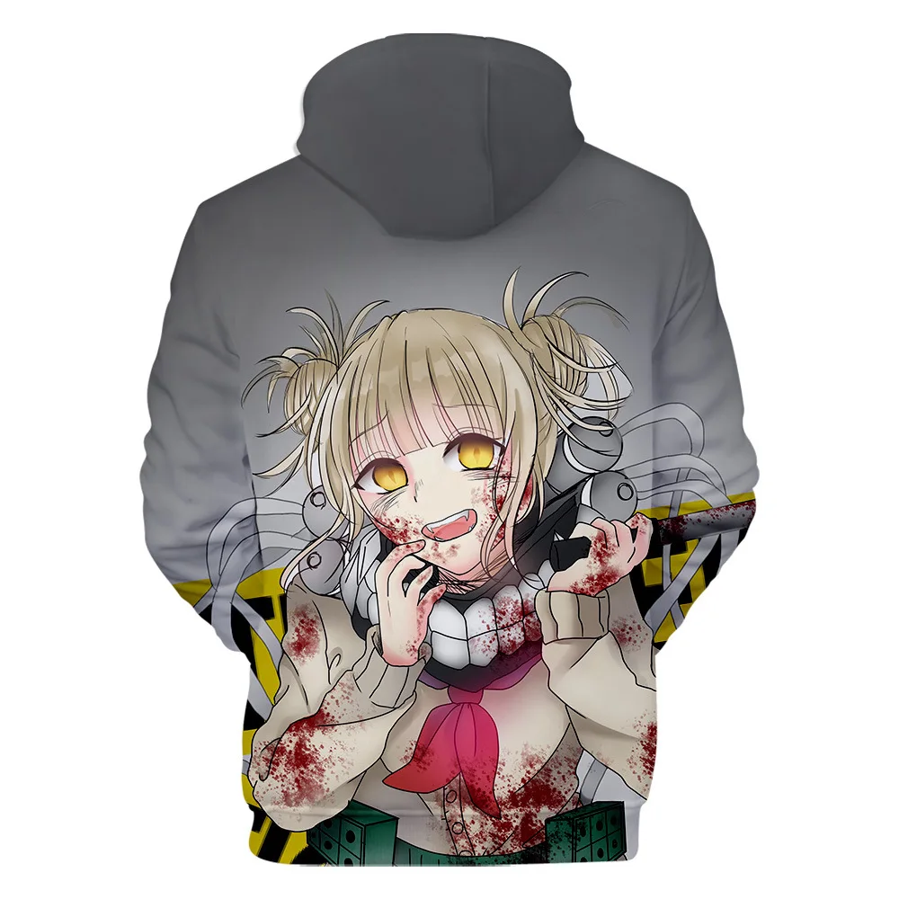 My Hero Academia Himiko Toga Anime 3D Printed Hoodies