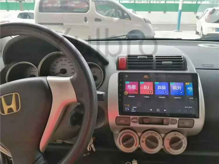 Perfect Yulbro quad core android car dvd player for Honda Fit/Everus 2004 2005 2006 2007 car multimedia radio bluetooth gps navigation 6