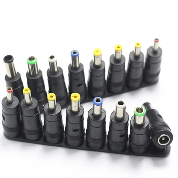 

8pcs Charging Adapter Tips Connector For Laptop Notebook Universal Adapter Tips AC DC Power Charger Supply